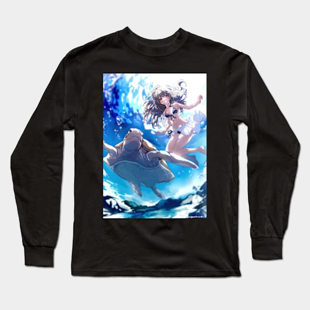 Shiroi Suna no Aquatope Long Sleeve T-Shirt by ZarenBeck